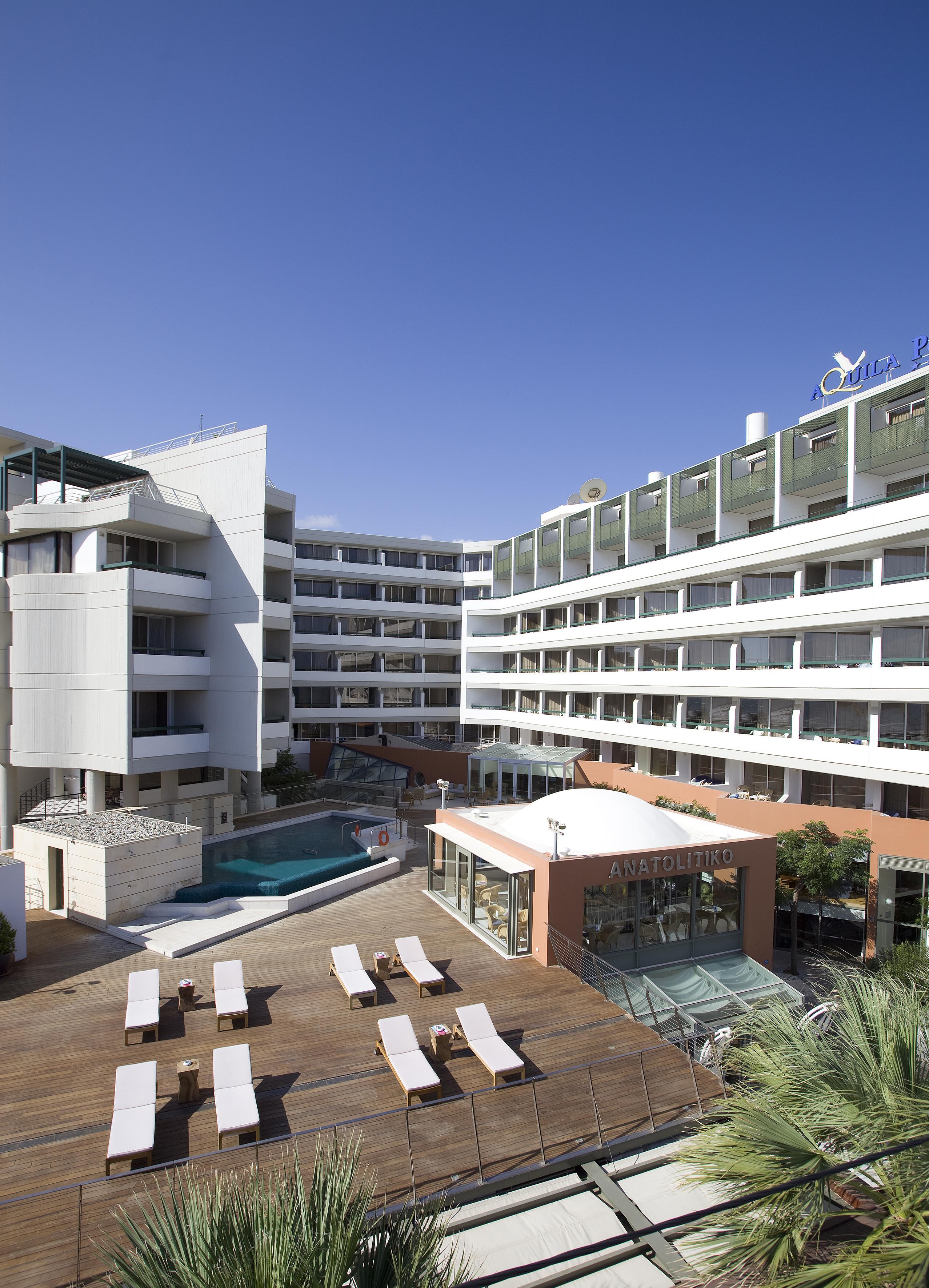 Aquila Porto Rethymno Hotel Bagian luar foto